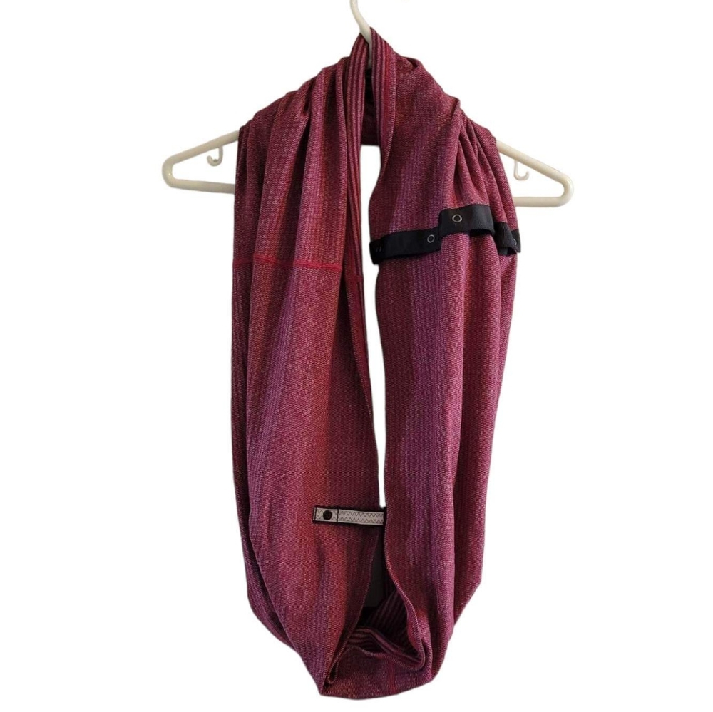 Lululemon Athletica Burgundy Vinyasa Scarf